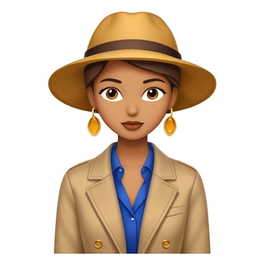 fashion model sticker