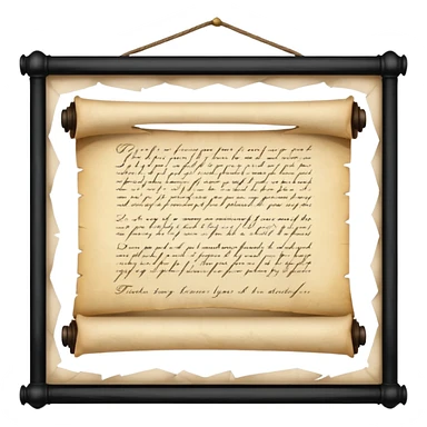 The list of grievances the people of America had with King George III, about how he stripped them of their rights.
 sticker