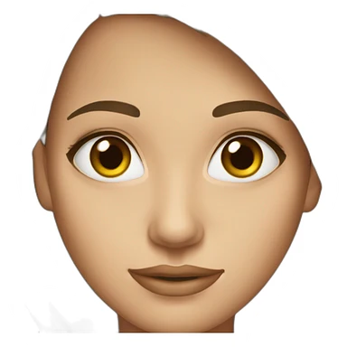 woman-brunette-hazel-eyes sticker