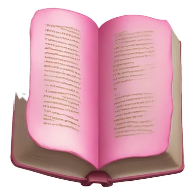 Bibel in pink  sticker