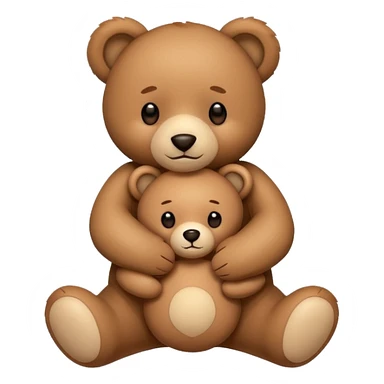 Teddy hugs  sticker