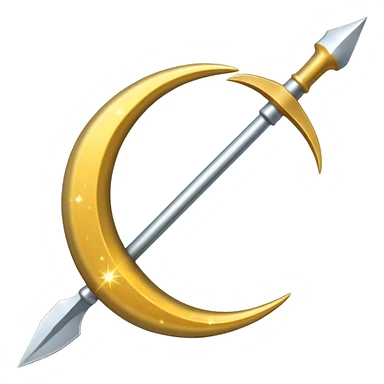 glitter sickle sticker