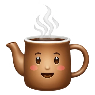 Make a coffee emoji sticker