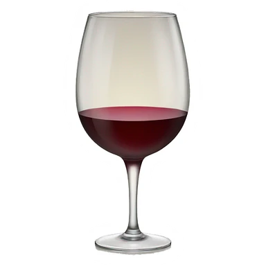 Wine glass cheers  sticker