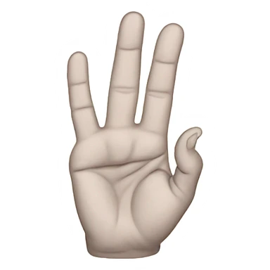 Kappa delta sorority hand sign sticker