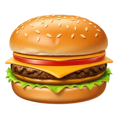 want the Gooey Cheeseburger in 5–20° gentle bird’s-eye angle

 sticker