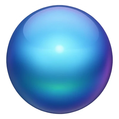 Aesthetic blue sticker