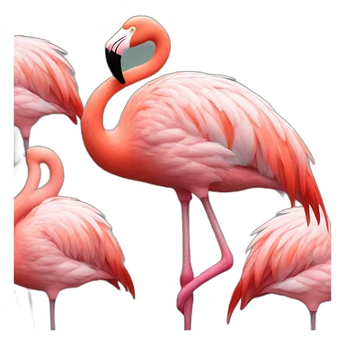 flamingo sad sticker