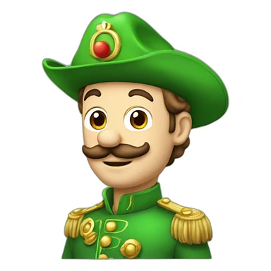 Luigi xiv sticker