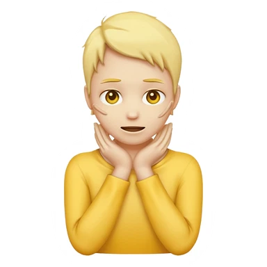 a yellow emoji with hands around neck wanting to die sticker