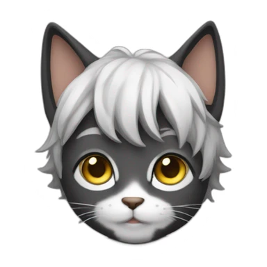 cat boy sticker