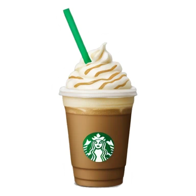 Starbuck frappuccino sticker