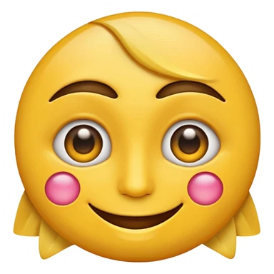 Un emoji con cara de misterio sticker