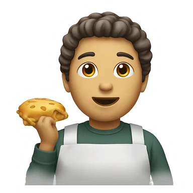 Chat qui mange sticker