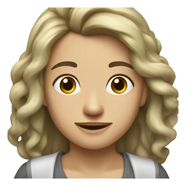 Бабушка с тёмными волосами  sticker