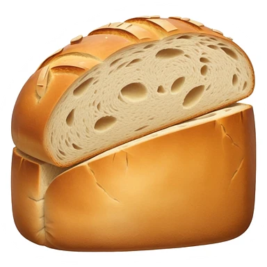 Sour dough bread sticker