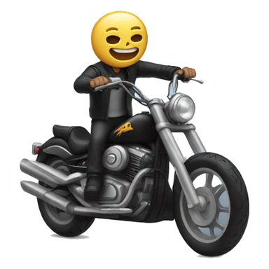 Death riding a motorcycle  sticker