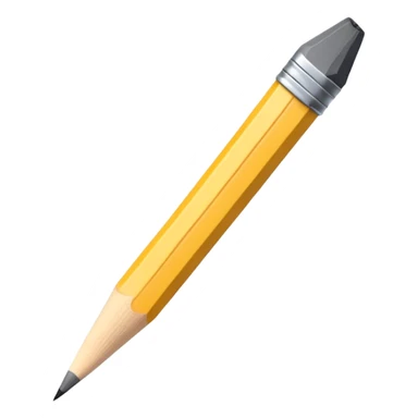 Broken pencil sticker