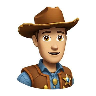 Sheriff Woody - realistic sticker