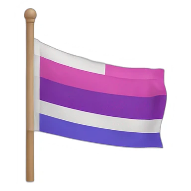 bi flag sticker