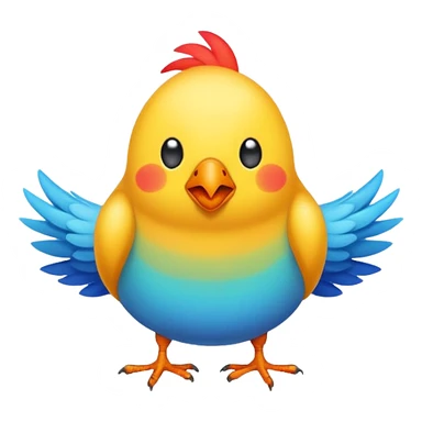 Oiseau qui fais caca sur les gens  sticker