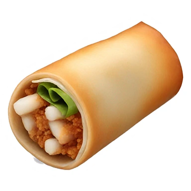 Spring roll sticker