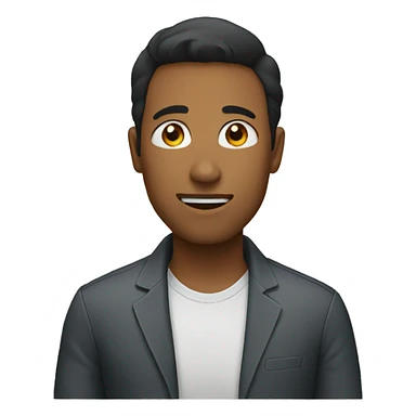 person speaks sticker