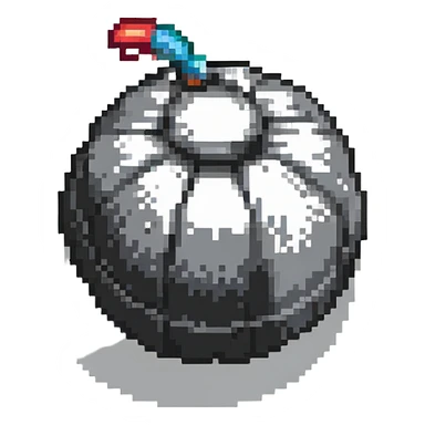 black bomb power up without fuse sticker
