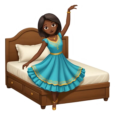 стол,кровать,голова вниз, спереди и сзади, танцы sticker