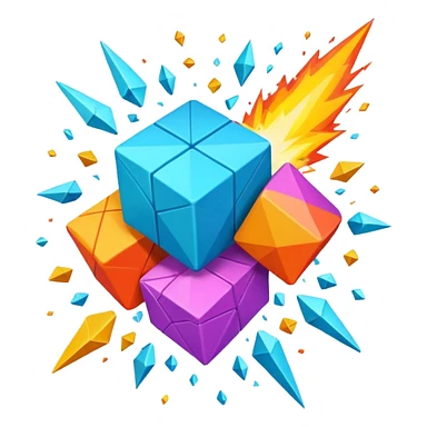 Block blast sticker