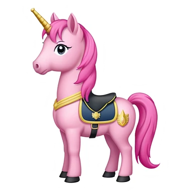  pink pony millitary sticker