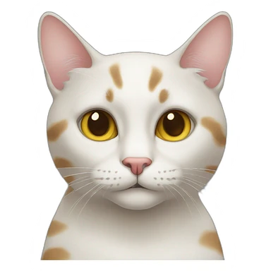 Blind cat sticker