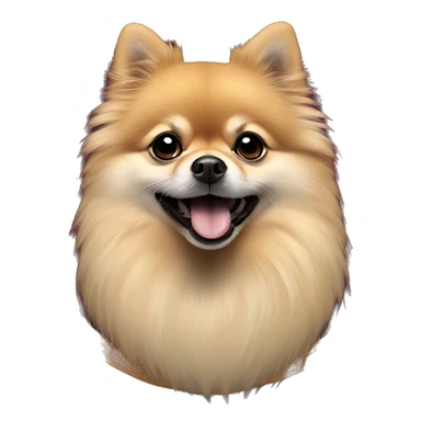 Pomeranian shamanic sticker