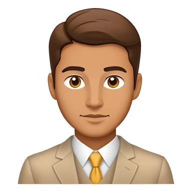 Лицо богатого человека sticker