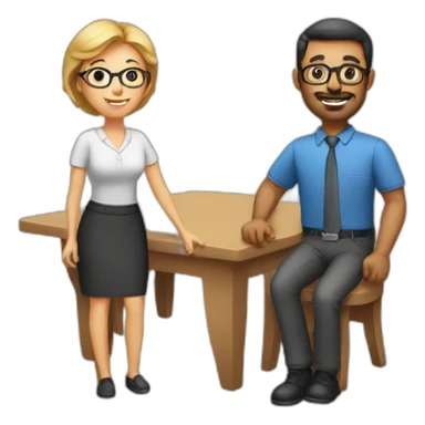 mom and dad teacher sticker