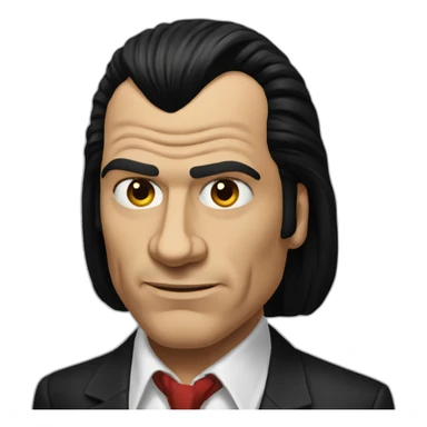 Vincent Vega from Pulp Fiction shrugging sticker