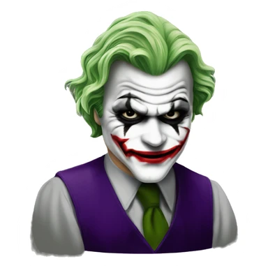 Joker in Dark knight sticker