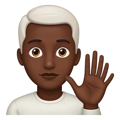 Deafthreats deaf guy sticker