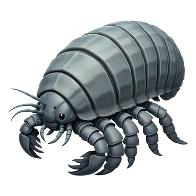 Giant isopod  sticker