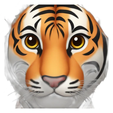 Bengal tiger sticker