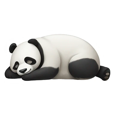 panda nap sticker