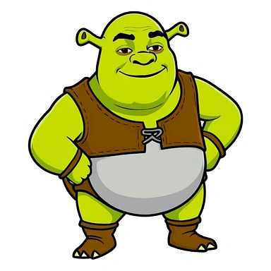 shrek sticker