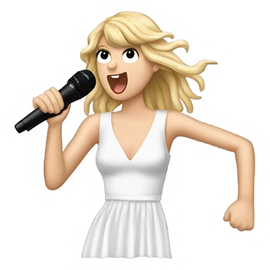 Taylor swift at the eras tour singing cruel summer sticker