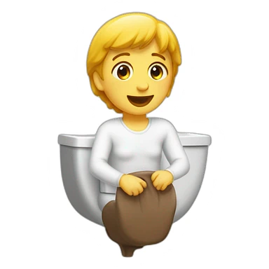 miracle d’aller aux toilettes  sticker