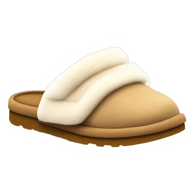 Aesthetic ugg slippers sticker