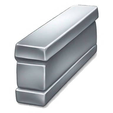 silver bar sticker