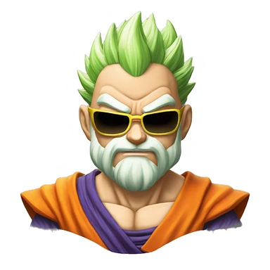 Végéta de dragon ball sticker