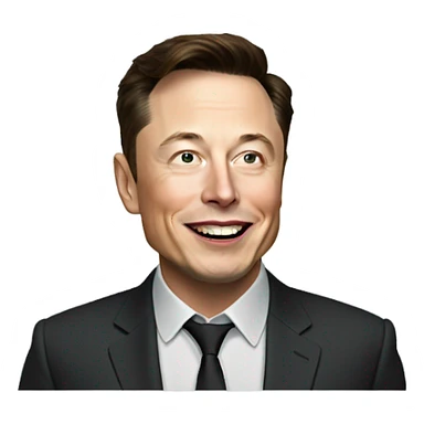 elon musk calling sticker