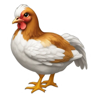 Poussin sticker