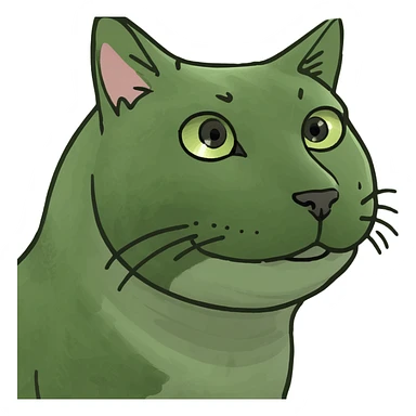 Meow sticker